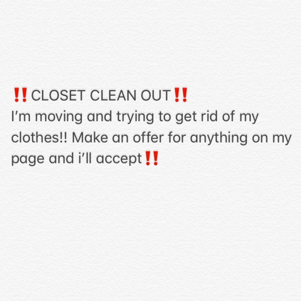 MAKE AN OFFER FOR ANYTHING